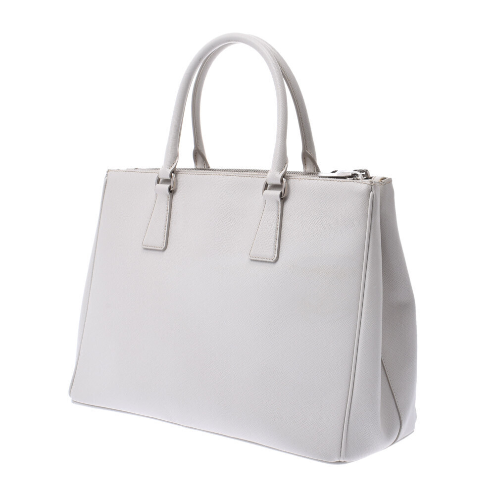 Prada Bag White Saffiano Handbag